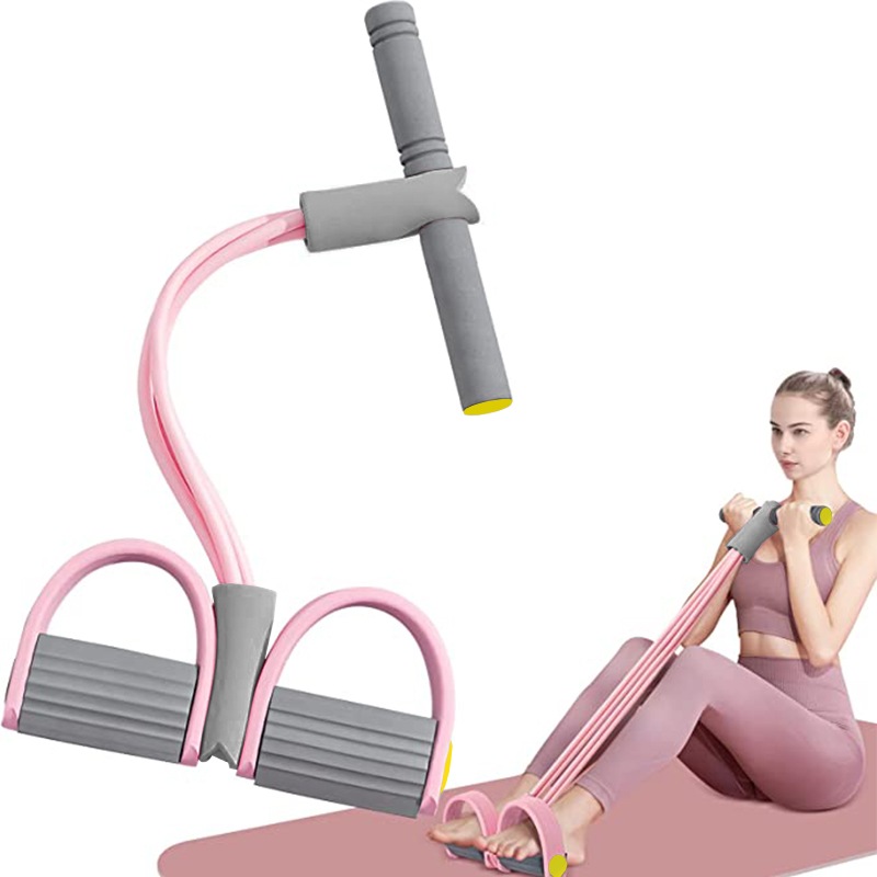 Pedal resistance band trainer