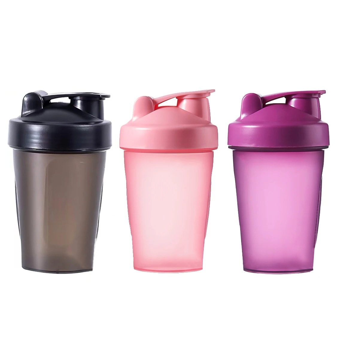 Shaker bottle with mixing balls