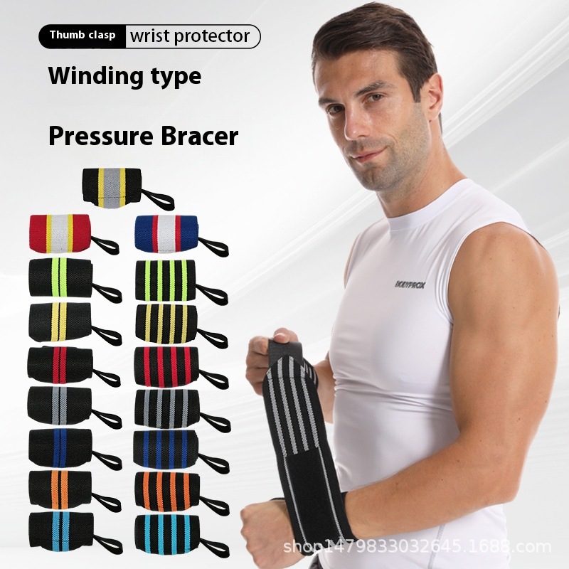 Weightlifting wrist wraps
