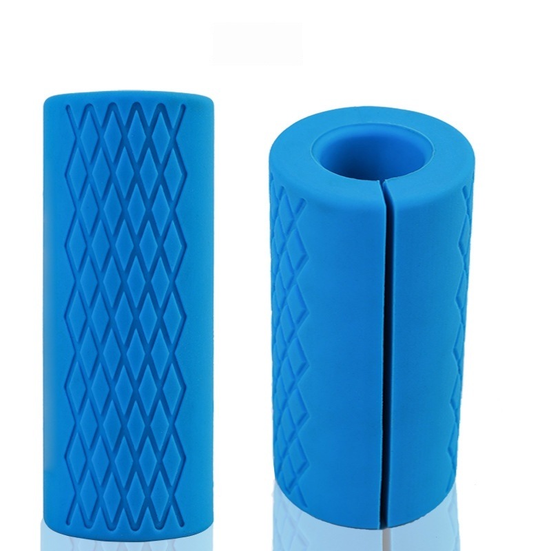 Dumbbell and barbell grip sleeves
