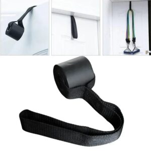 Resistance-band door anchor
