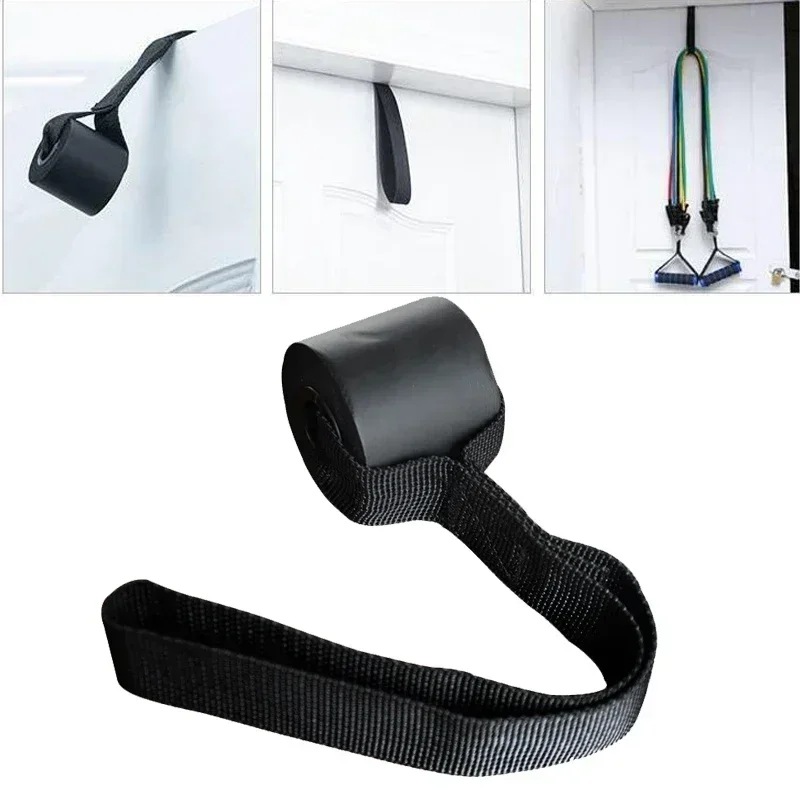 Resistance-band door anchor