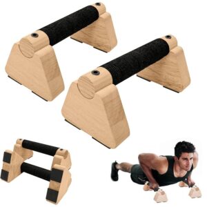 Wooden push-up bars
