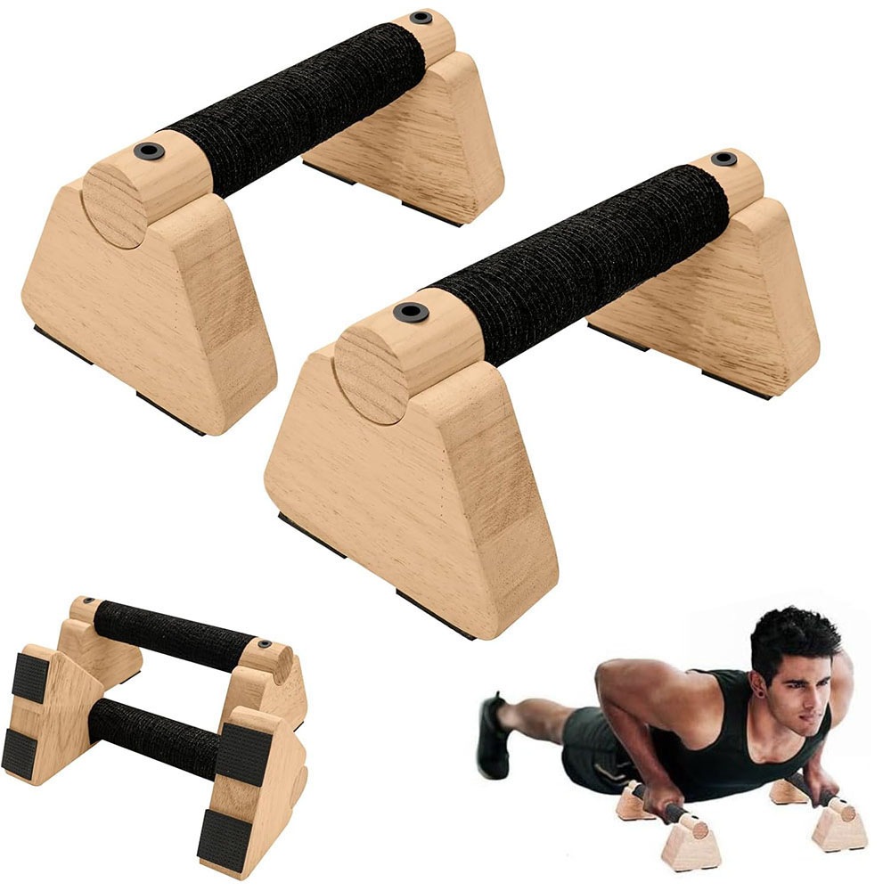 Wooden push-up bars