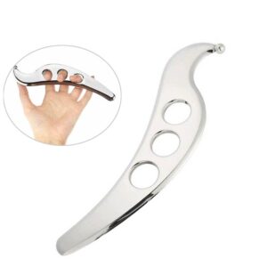 Manual body massage scraper