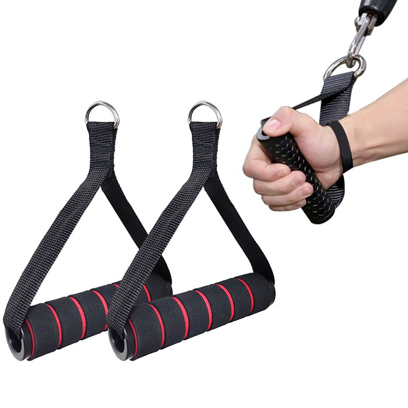 Cable pulley handle