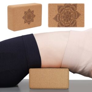 Cork yoga block